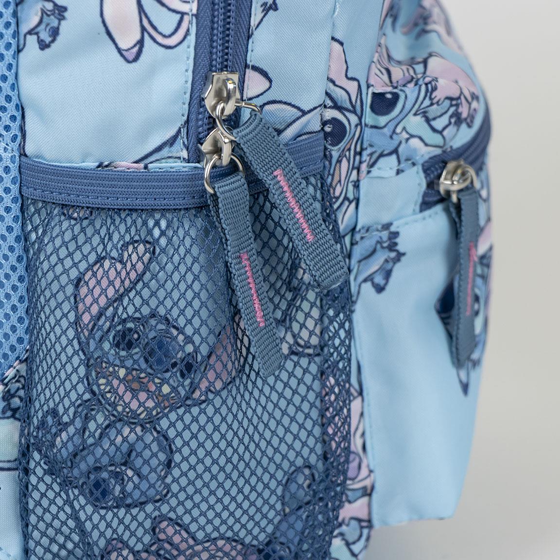 Mochila Infantil Stitch Azul - MINI MUNDO