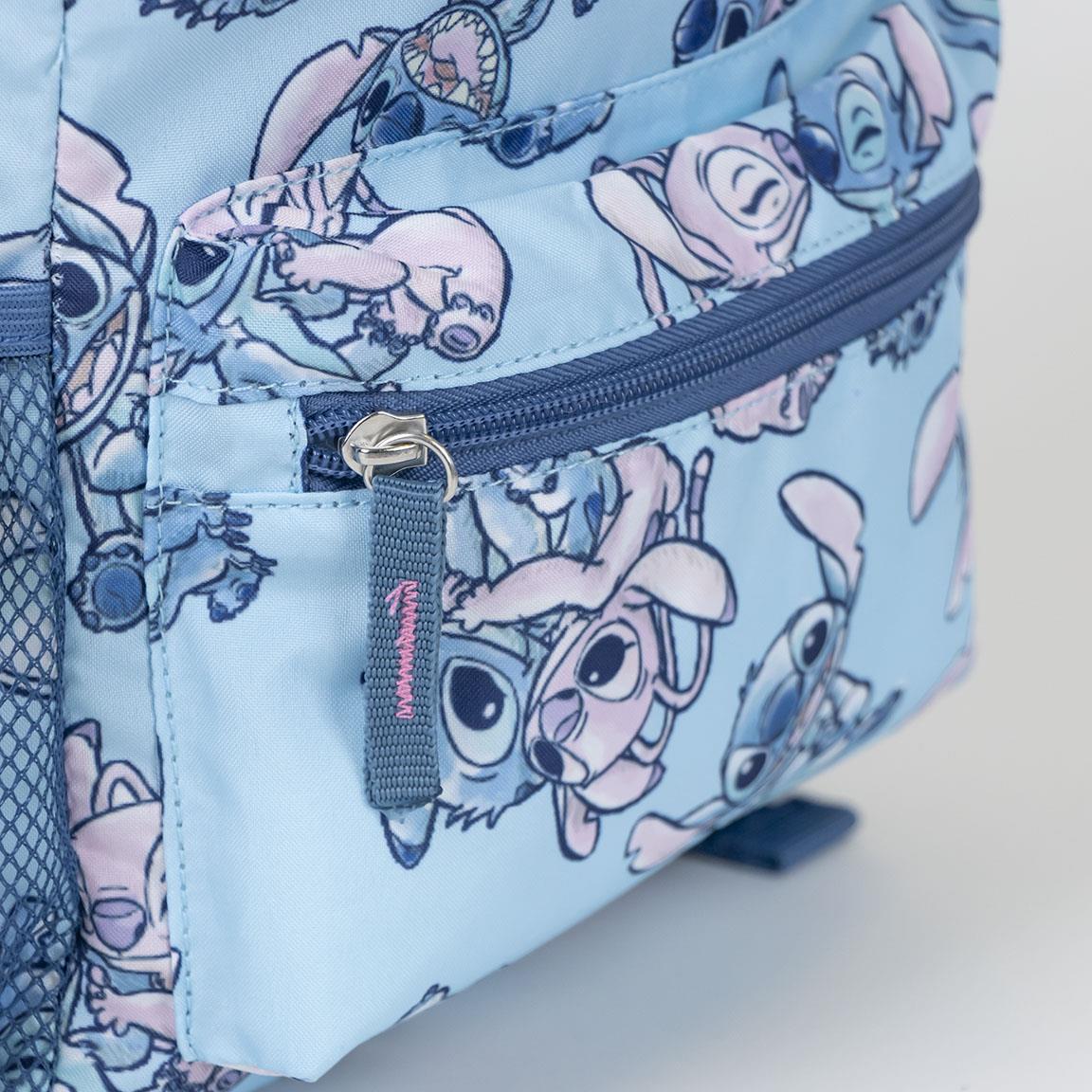 Mochila Infantil Stitch Azul - MINI MUNDO