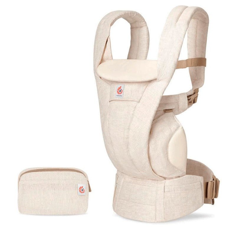 Mochila Portabebé Ergobaby OMNI Deluxe Lino – 4 posiciones - MINI MUNDO