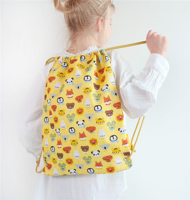 Mochila saco - animales - MINI MUNDO
