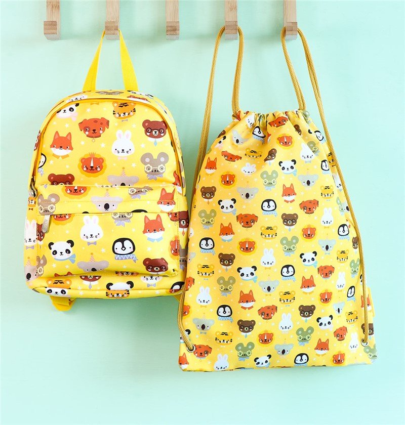 Mochila saco - animales - MINI MUNDO
