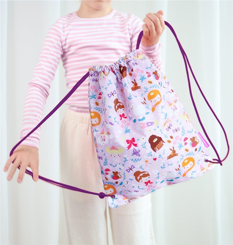 MOCHILA SACO PRINCESAS - BEBABI