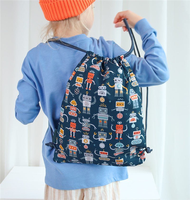 MOCHILA SACO ROBOTS - BEBABI