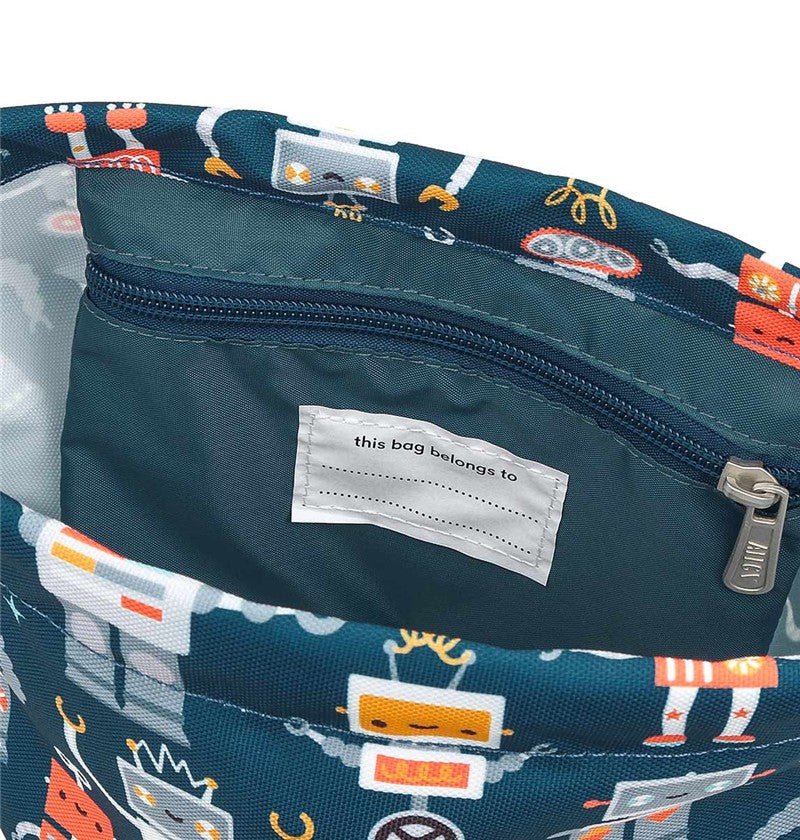 MOCHILA SACO ROBOTS - BEBABI
