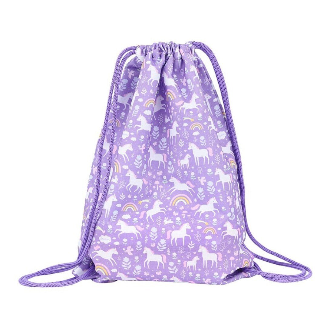 Mochila saco - unicornio - MINI MUNDO