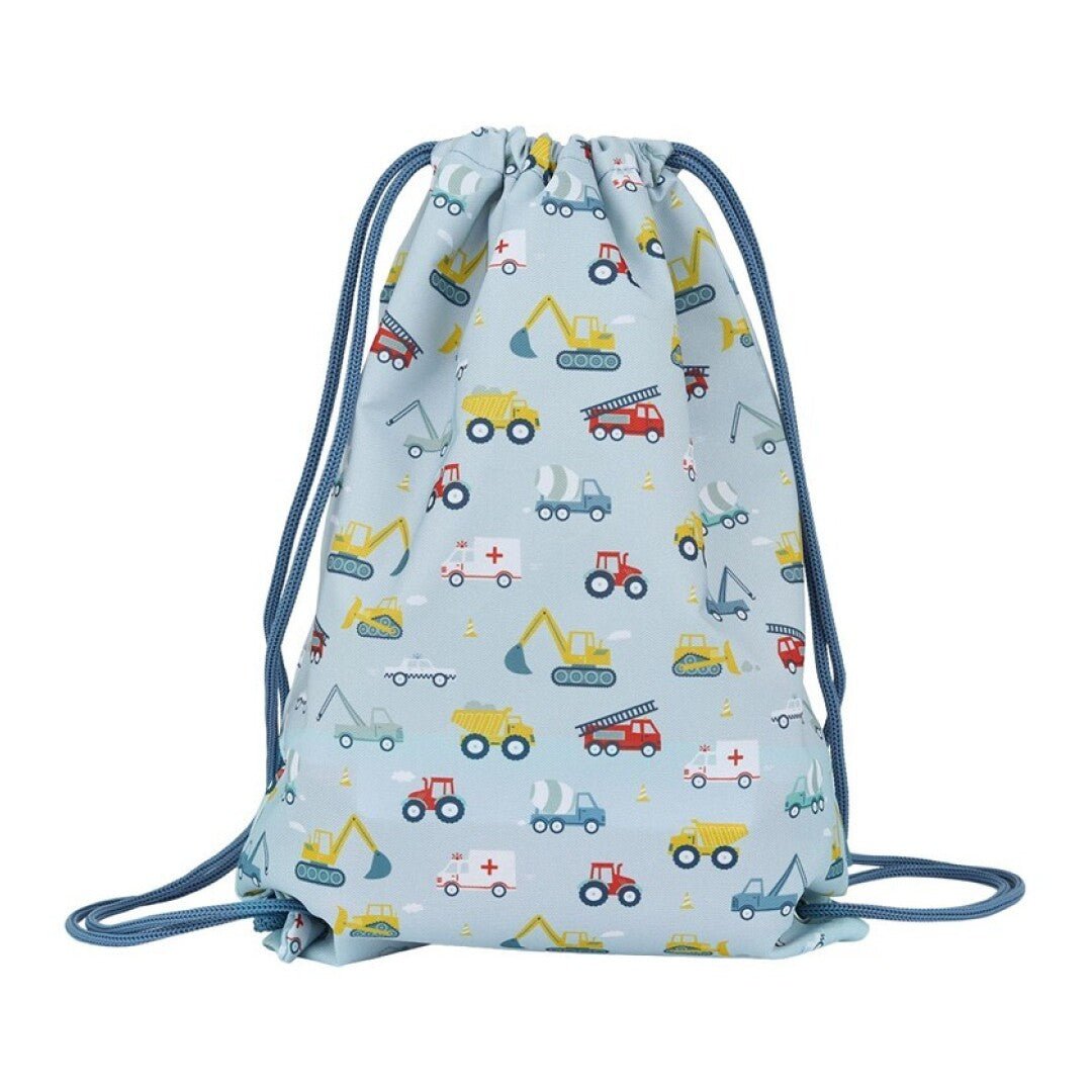 Mochila saco - vehículos - MINI MUNDO