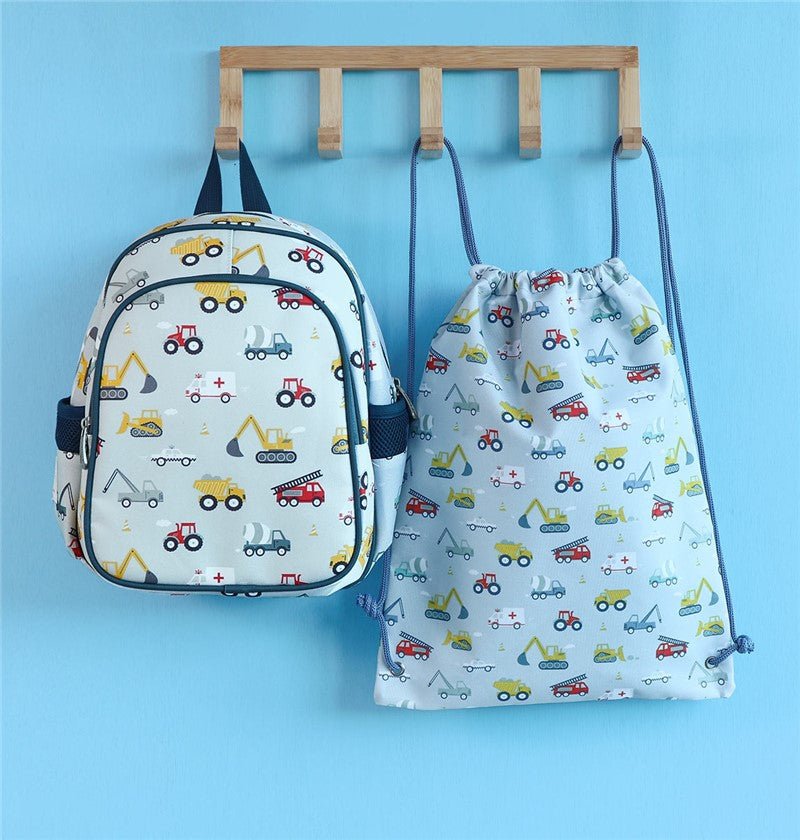 Mochila saco - vehículos - MINI MUNDO