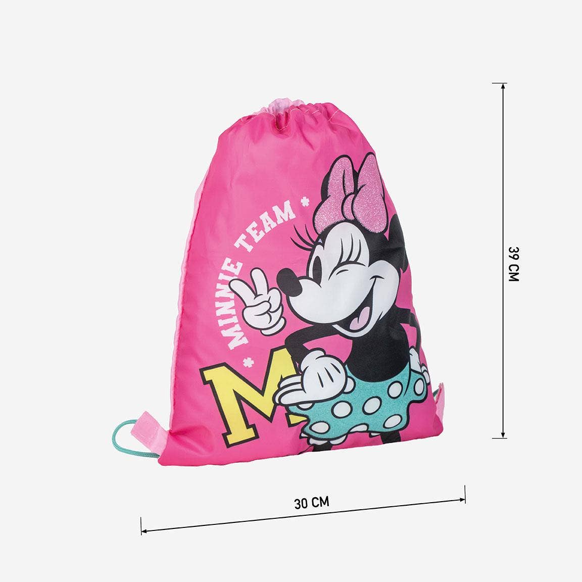 Mochila saquito - Minnie - MINI MUNDO