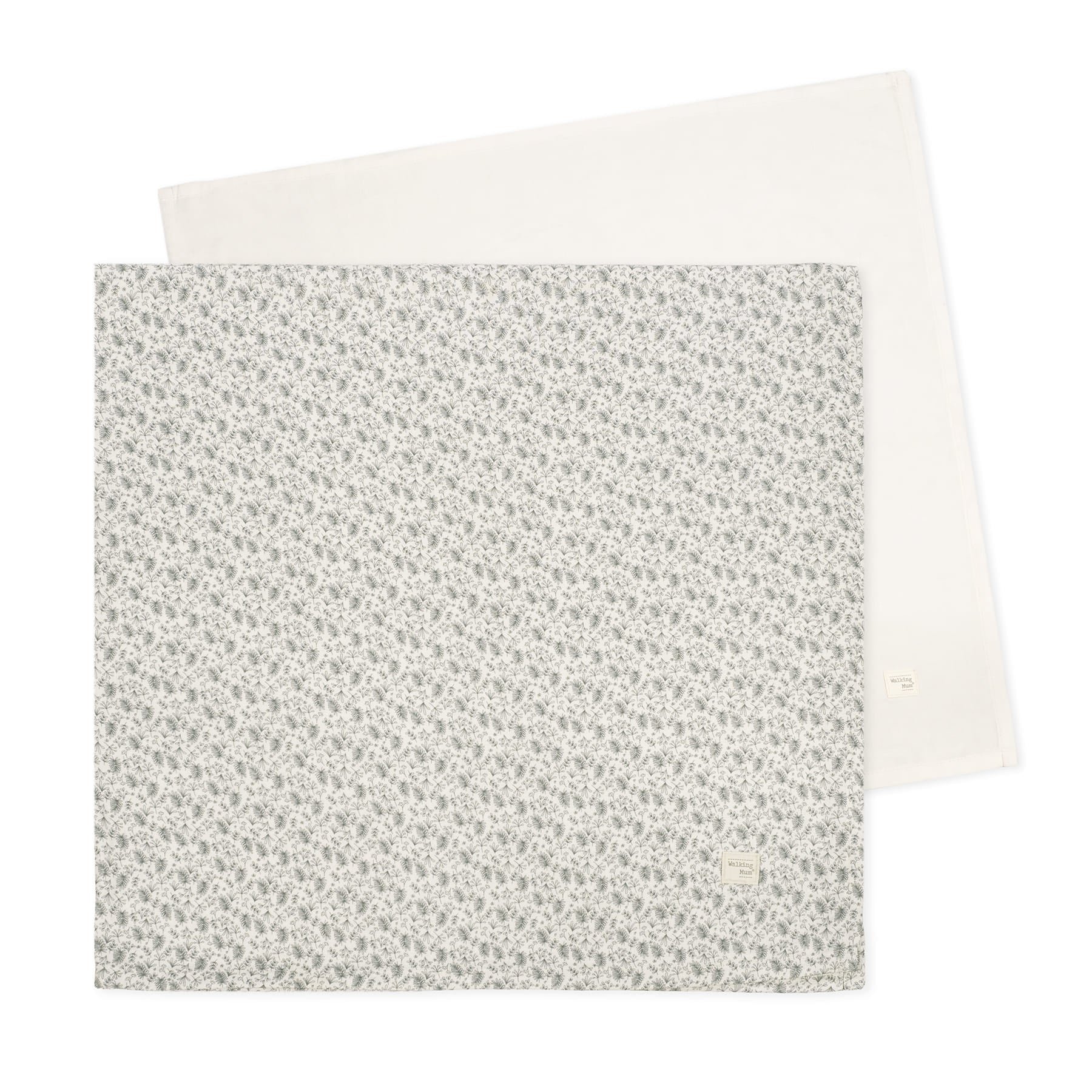PACK 2 MUSELINAS 70X70 CM GALA MINT - BEBABI