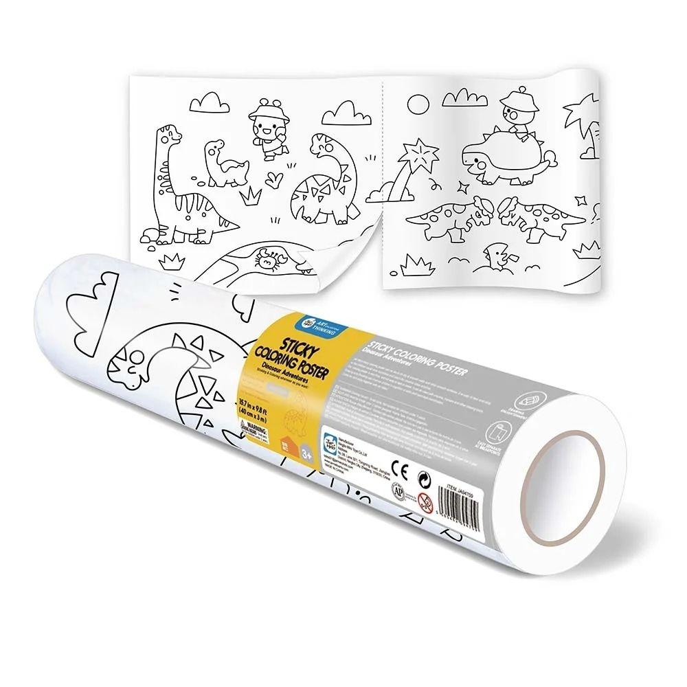 Papel adhesivo tematizado - DINOSAUR ADVENTURES - MINI MUNDO