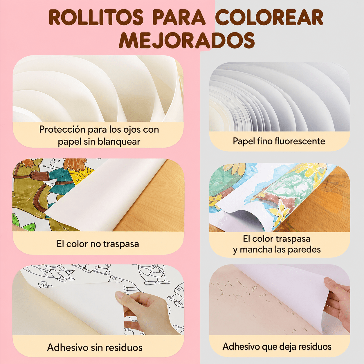 Papel adhesivo tematizado - FAIRYTALE LAND - BEBABI