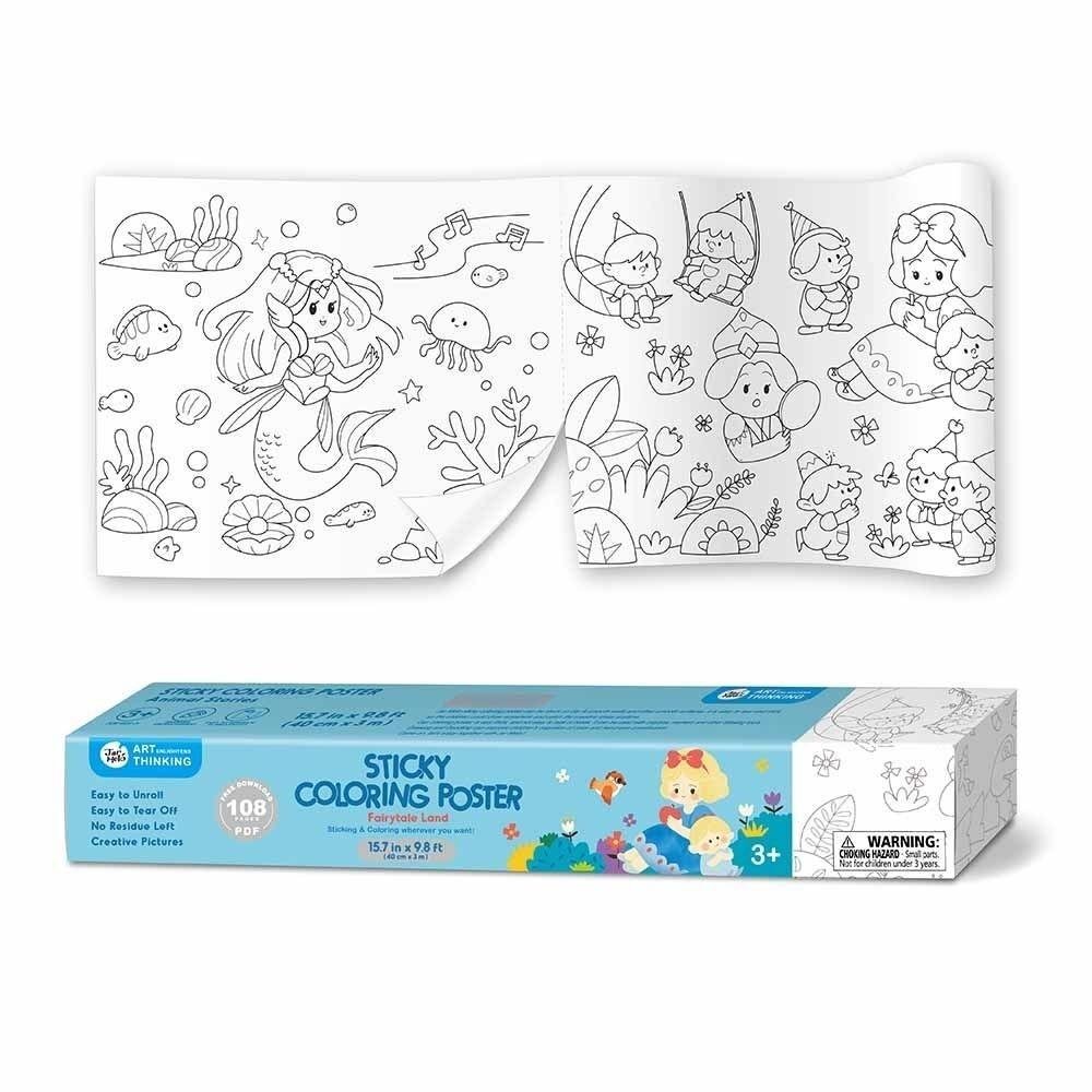 Papel adhesivo tematizado - FAIRYTALE LAND - BEBABI