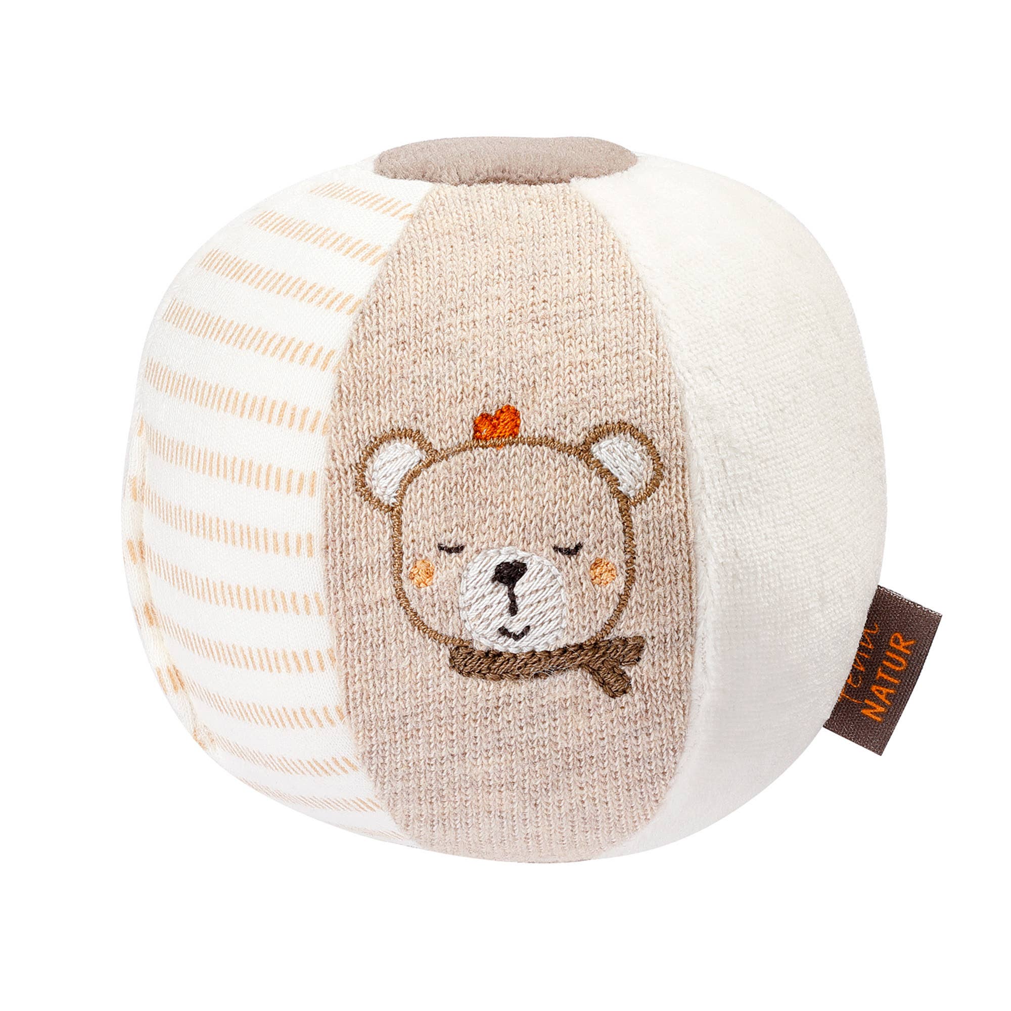 Pelota de tela Donkey & Teddy Nature - MINI MUNDO
