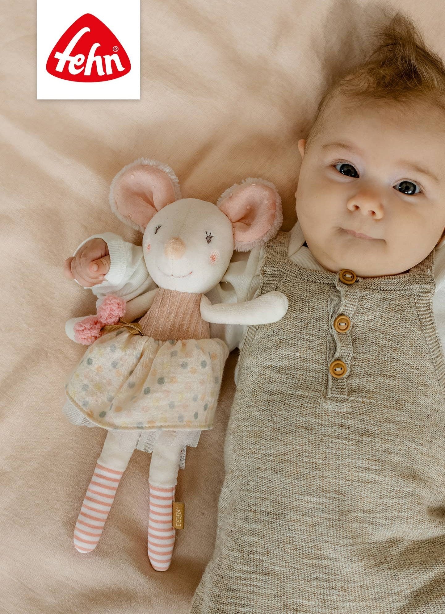Peluche - ratita rosa - MINI MUNDO