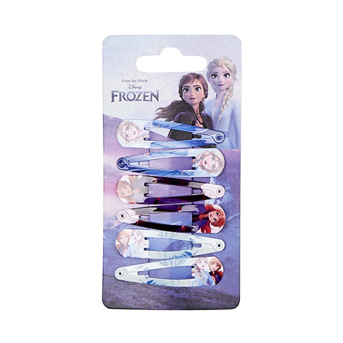 Pinzas de clips para el pelo (6 piezas) - Frozen - MINI MUNDO
