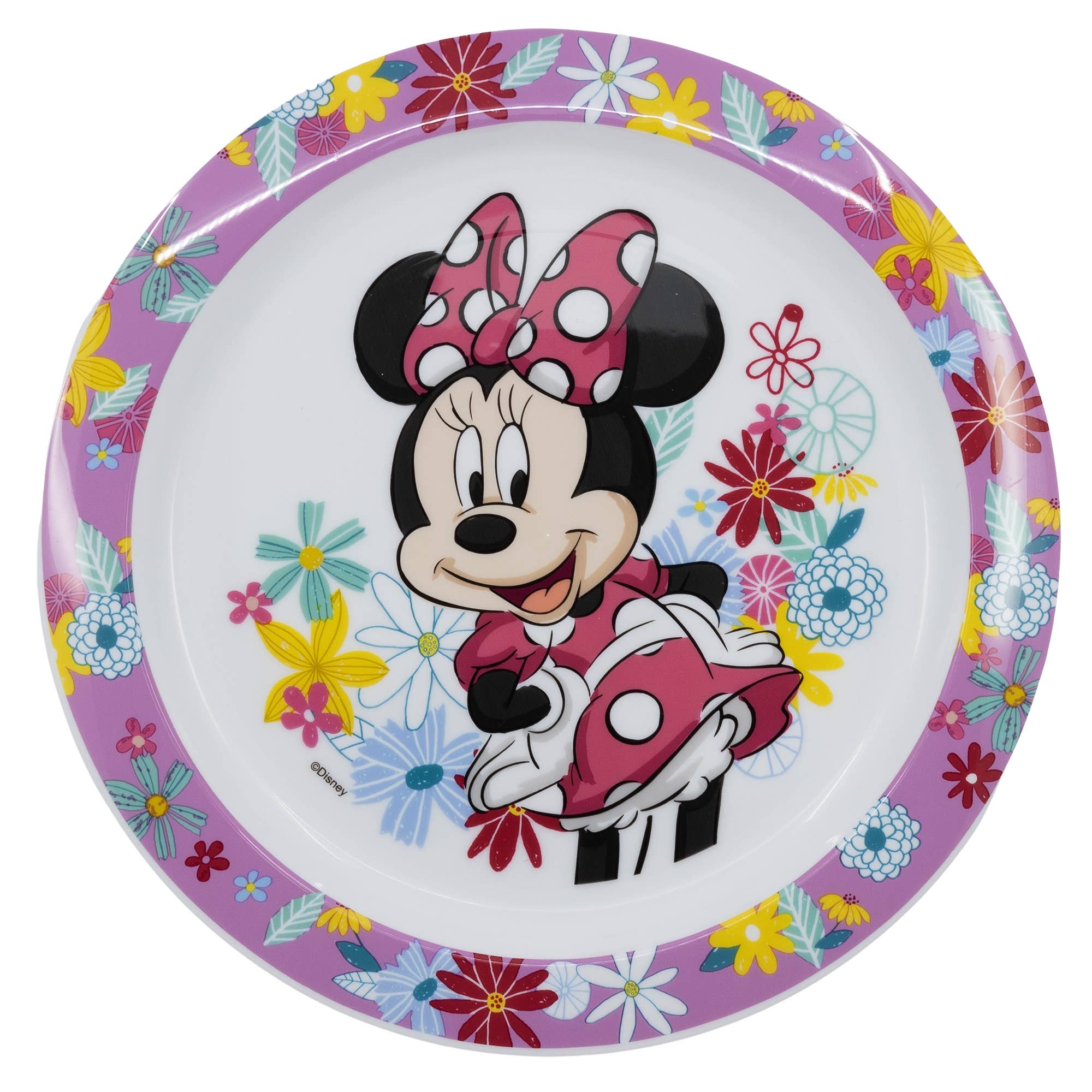 Plato llano infantil - Minnie Mouse - MINI MUNDO