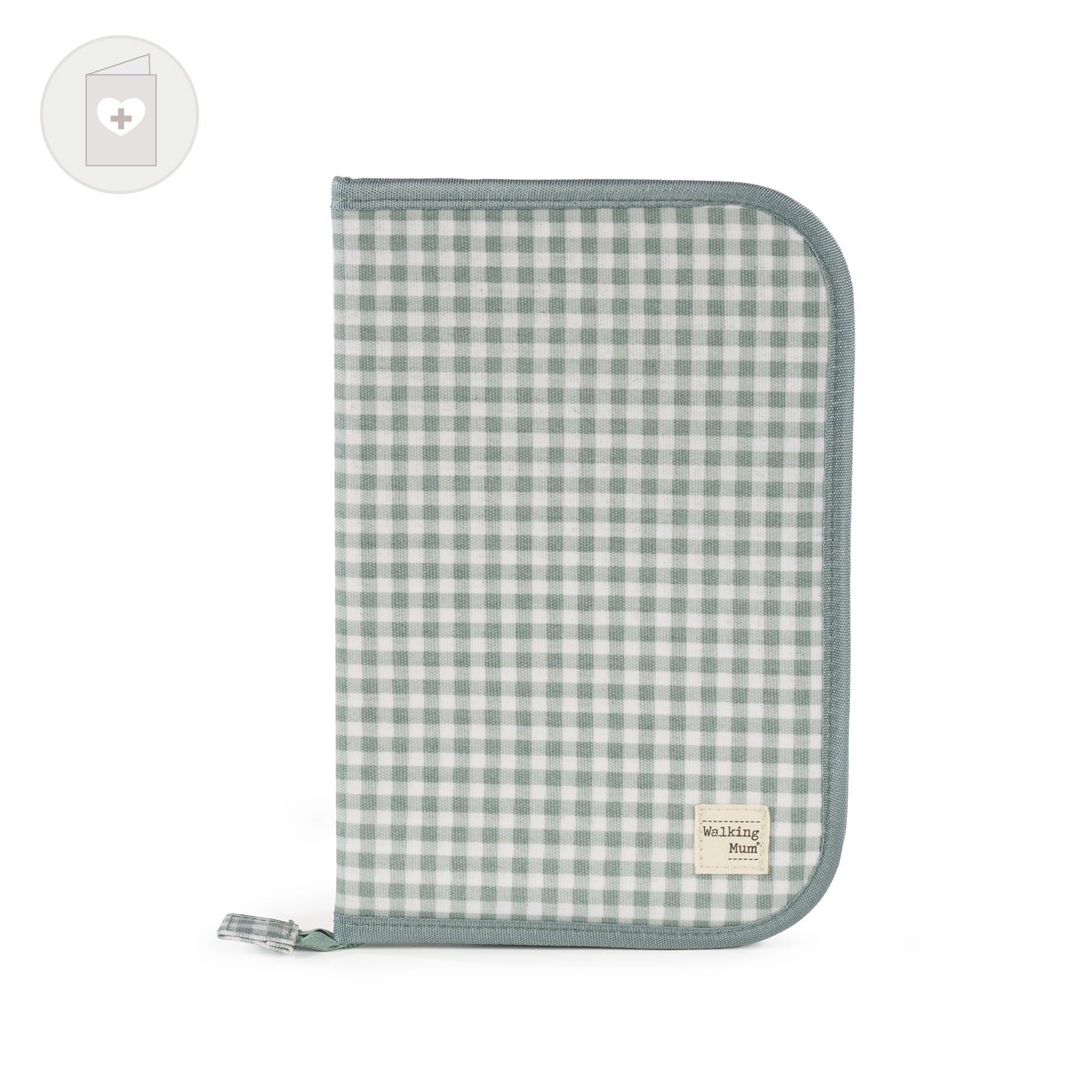 PORTADOCUMENTOS I LOVE VICHY VERDE - BEBABI