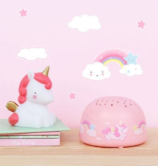 Proyector nocturno - unicornio - MINI MUNDO