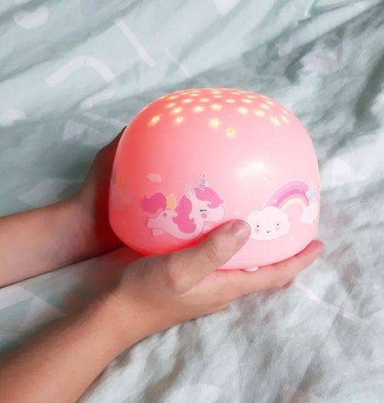 Proyector nocturno - unicornio - MINI MUNDO