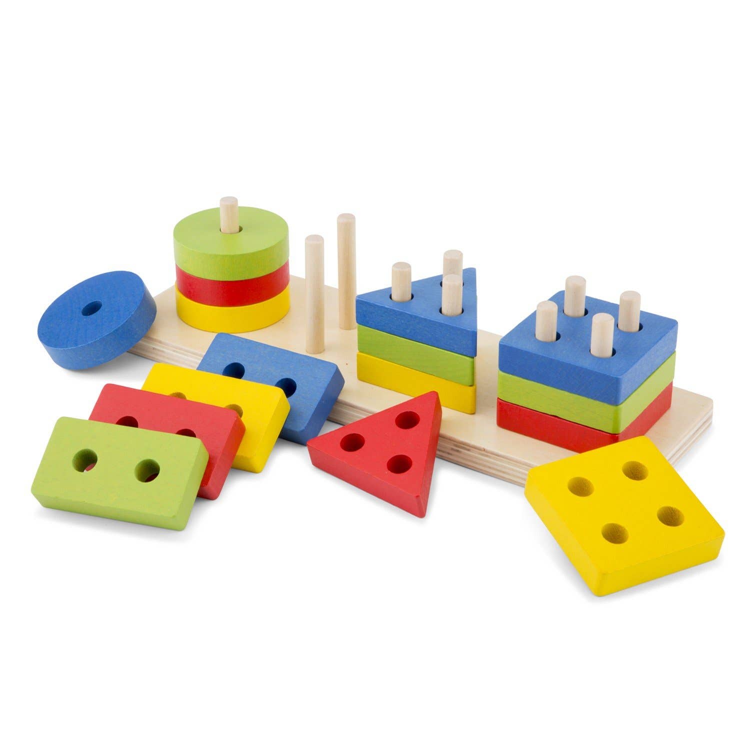 Puzzle de formas geométricas - MINI MUNDO