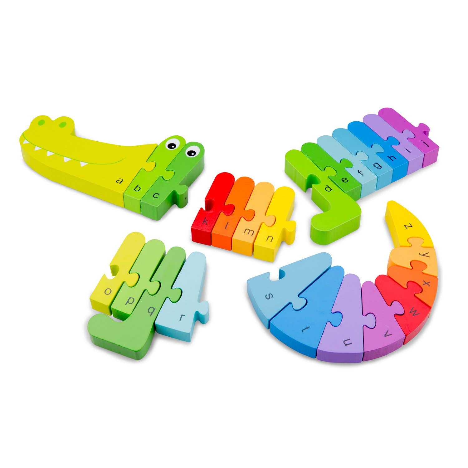 Puzzle Letras Cocodrilo - MINI MUNDO