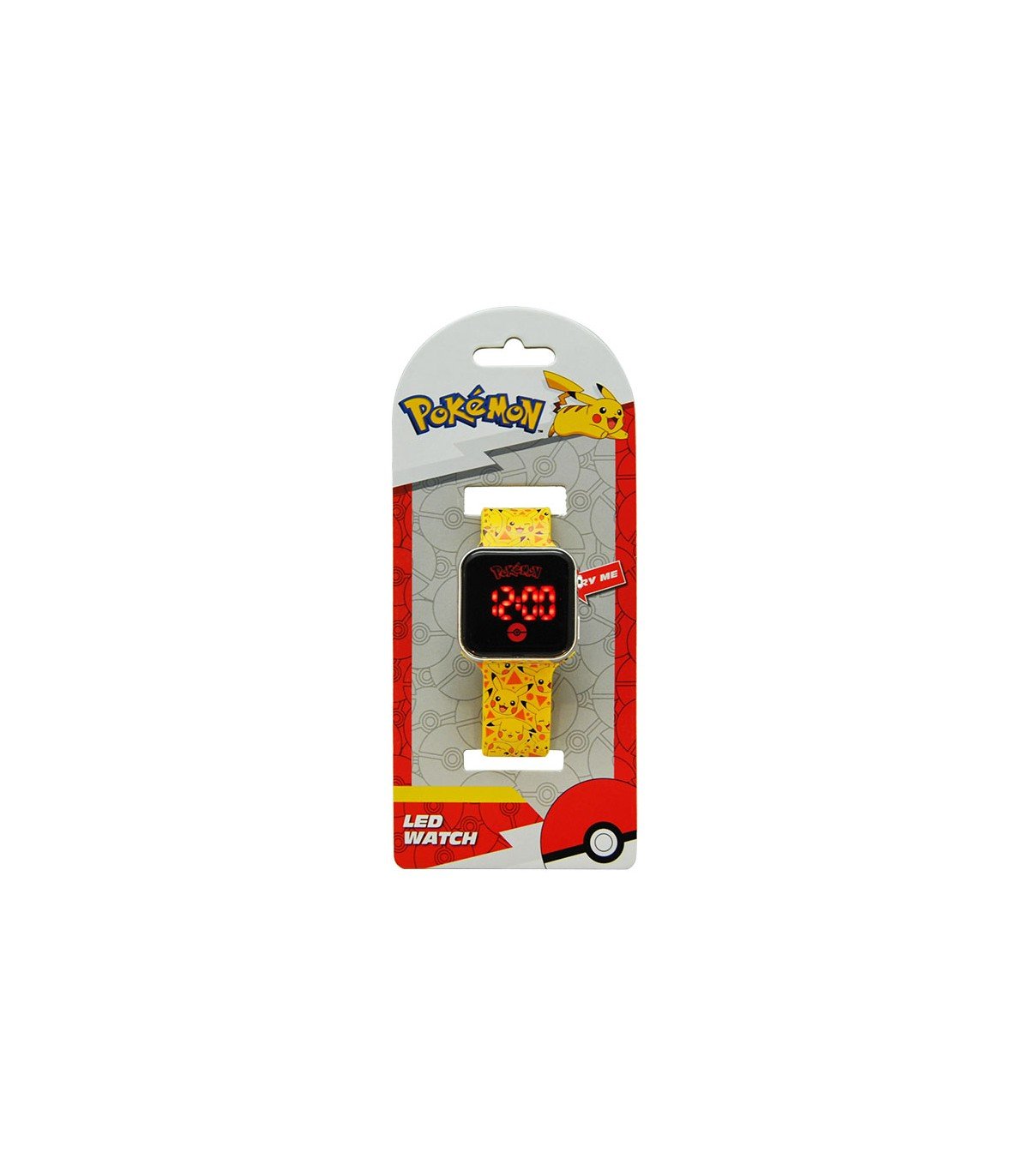 RELOJ LED POKEMON PIKACHU - MINI MUNDO
