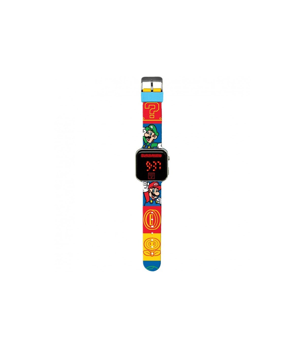 RELOJ LED SUPER MARIO Y LUIGI - MINI MUNDO