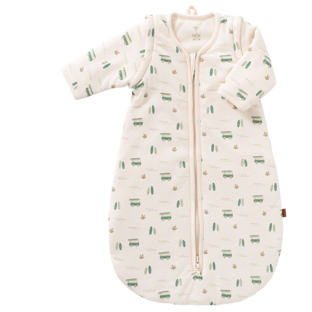 Saco de Dormir Fresk 70 cm Surf | Algodón Orgánico - BEBABI