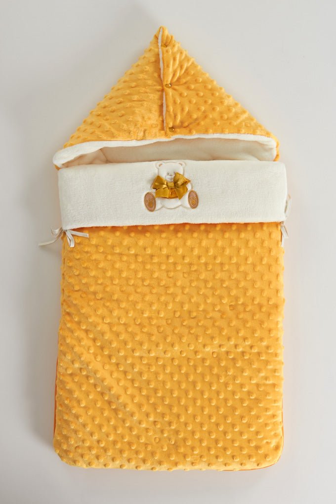 Saco universal para silla de paseo o capazo - osito con lazo - MINI MUNDO