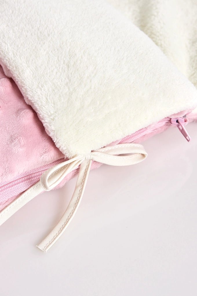 Saco universal para silla de paseo o capazo - osito con pompón - MINI MUNDO