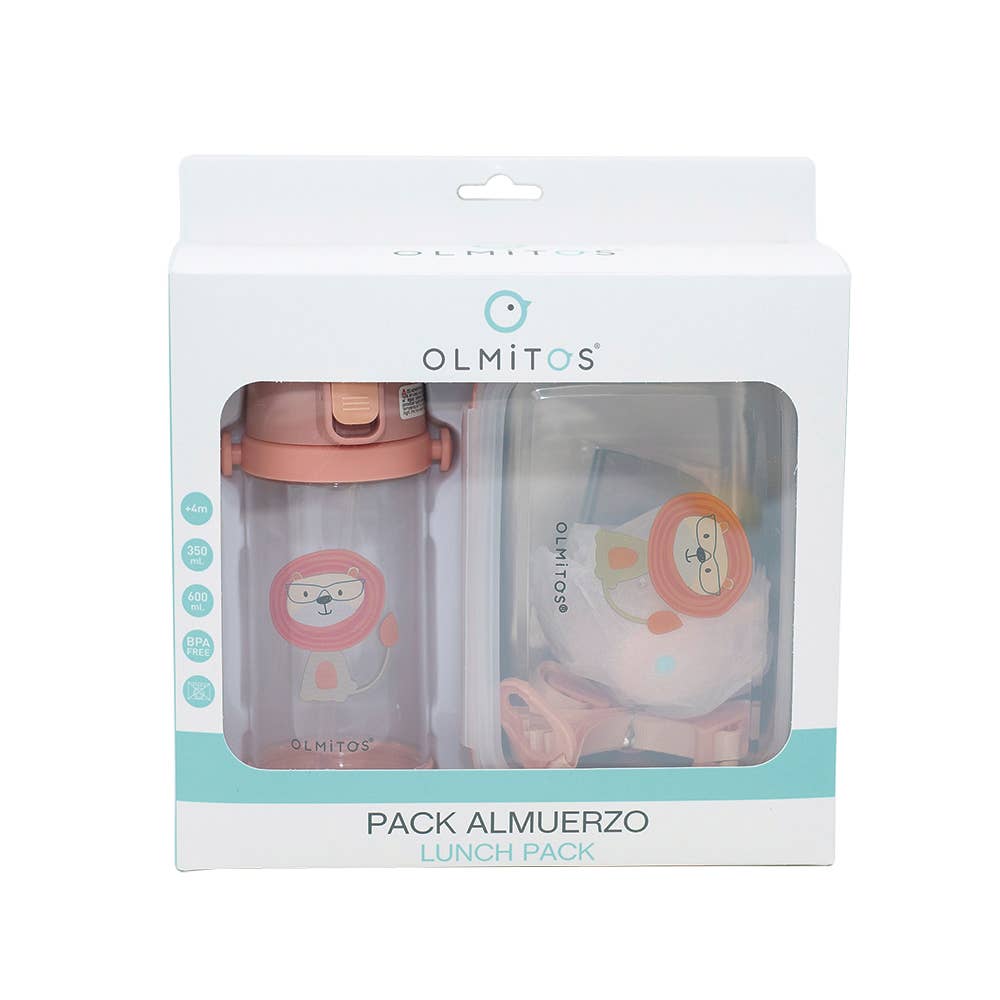 SET BOTELLA+FIAMBRERA LION: Lion - MINI MUNDO