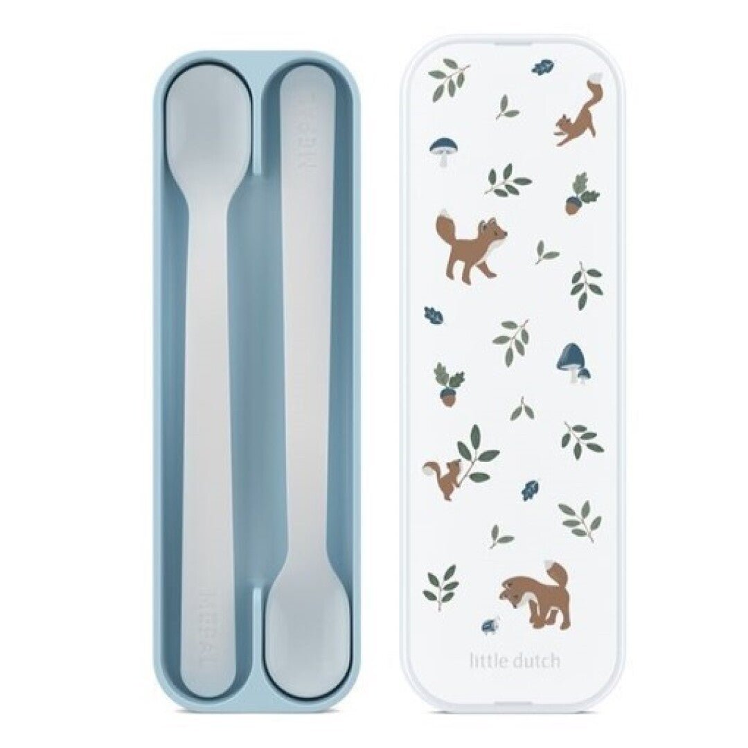SET CUCHARA PARA PAPILLA MIO FOREST FRIE - MINI MUNDO
