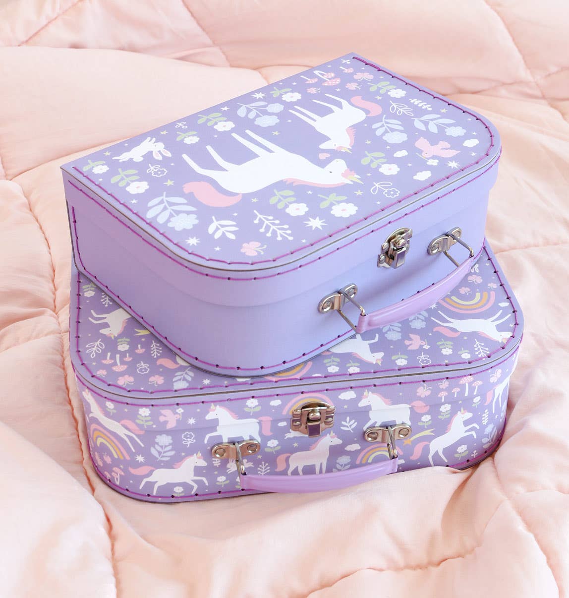 Set de 2 maletas: Unicorn dreams - MINI MUNDO