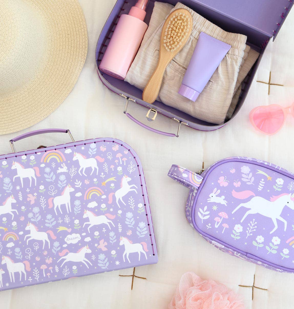 Set de 2 maletas: Unicorn dreams - MINI MUNDO