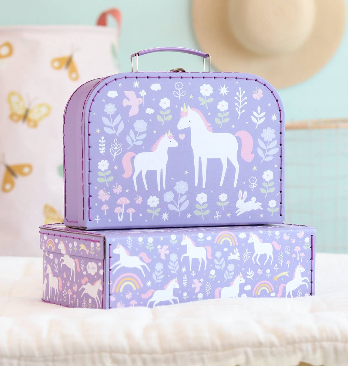 Set de 2 maletas: Unicorn dreams - MINI MUNDO