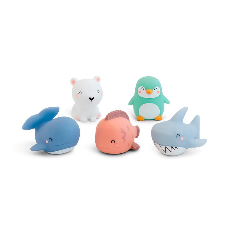 Set de 5 juguetes de baño "Polaris" - MINI MUNDO