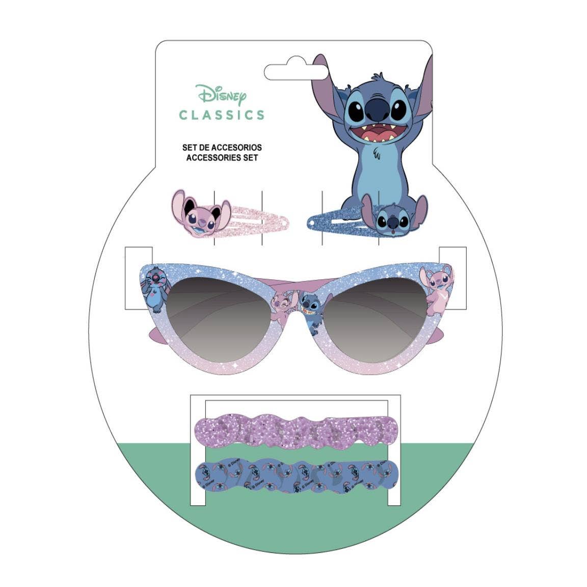SET DE BELLEZA GAFAS DE SOL STITCH - MINI MUNDO