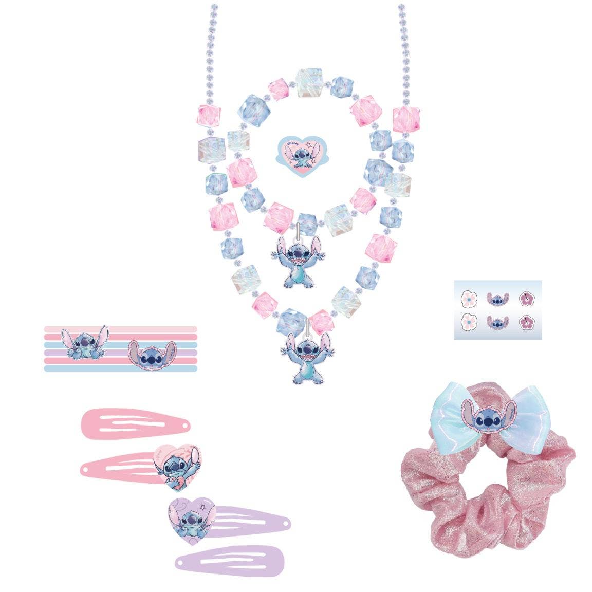SET DE BELLEZA STITCH 12 piezas - MINI MUNDO