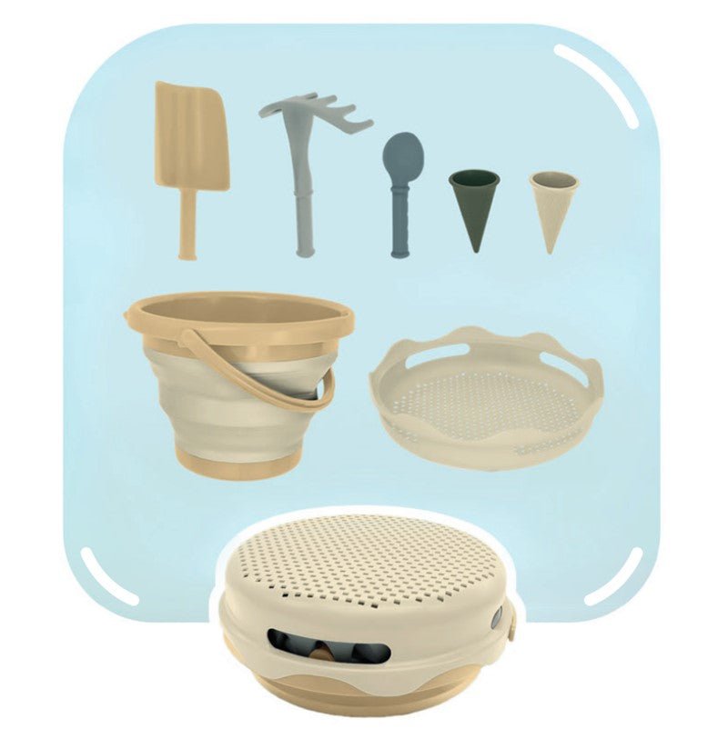 Set de playa compacto 7 en 1 - MINI MUNDO