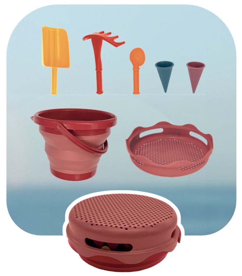 Set de playa compacto 7 en 1 - MINI MUNDO