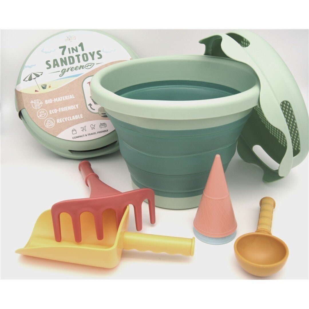 Set de playa compacto 7 en 1 - MINI MUNDO