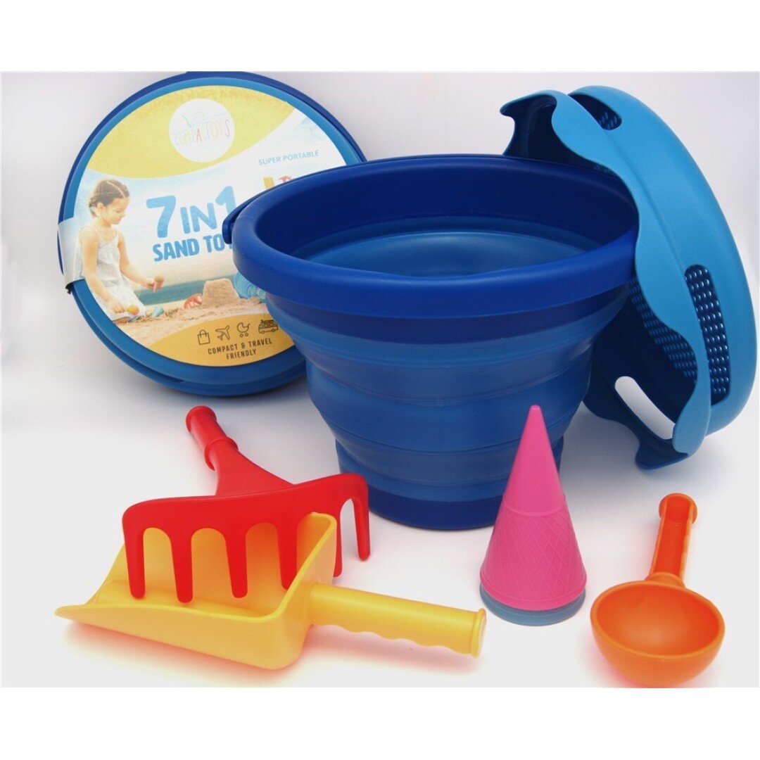 Set de playa compacto 7 en 1 - MINI MUNDO