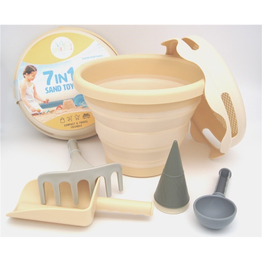 Set de playa compacto 7 en 1 - MINI MUNDO