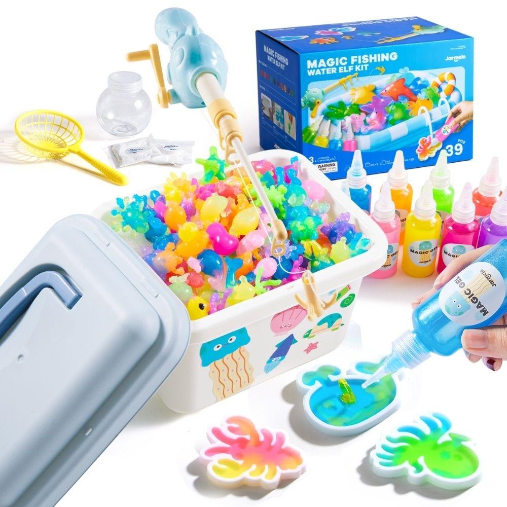 Set figuritas de gel 3D en agua - BEBABI