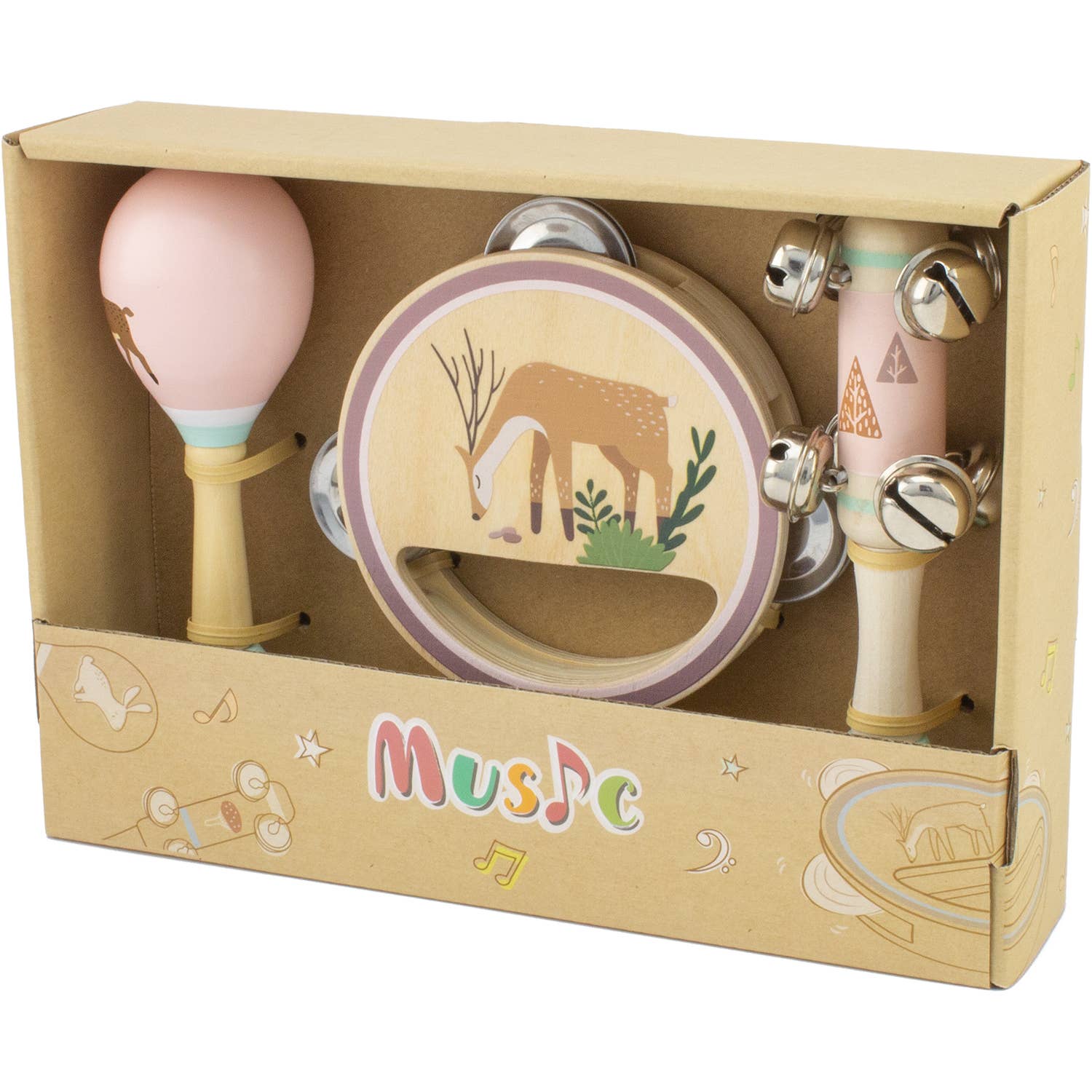 Set musical ciervo - MINI MUNDO