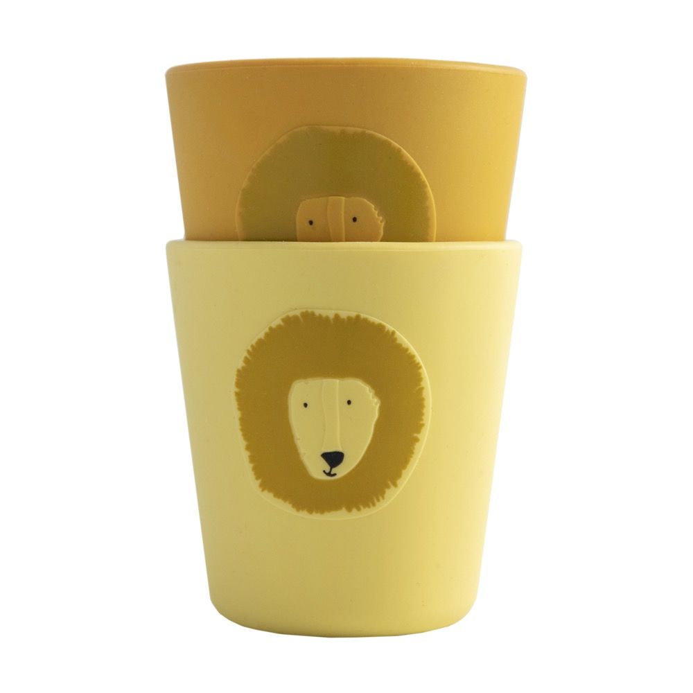 Silicona vaso 2 - pack - Mr. Lion - MINI MUNDO