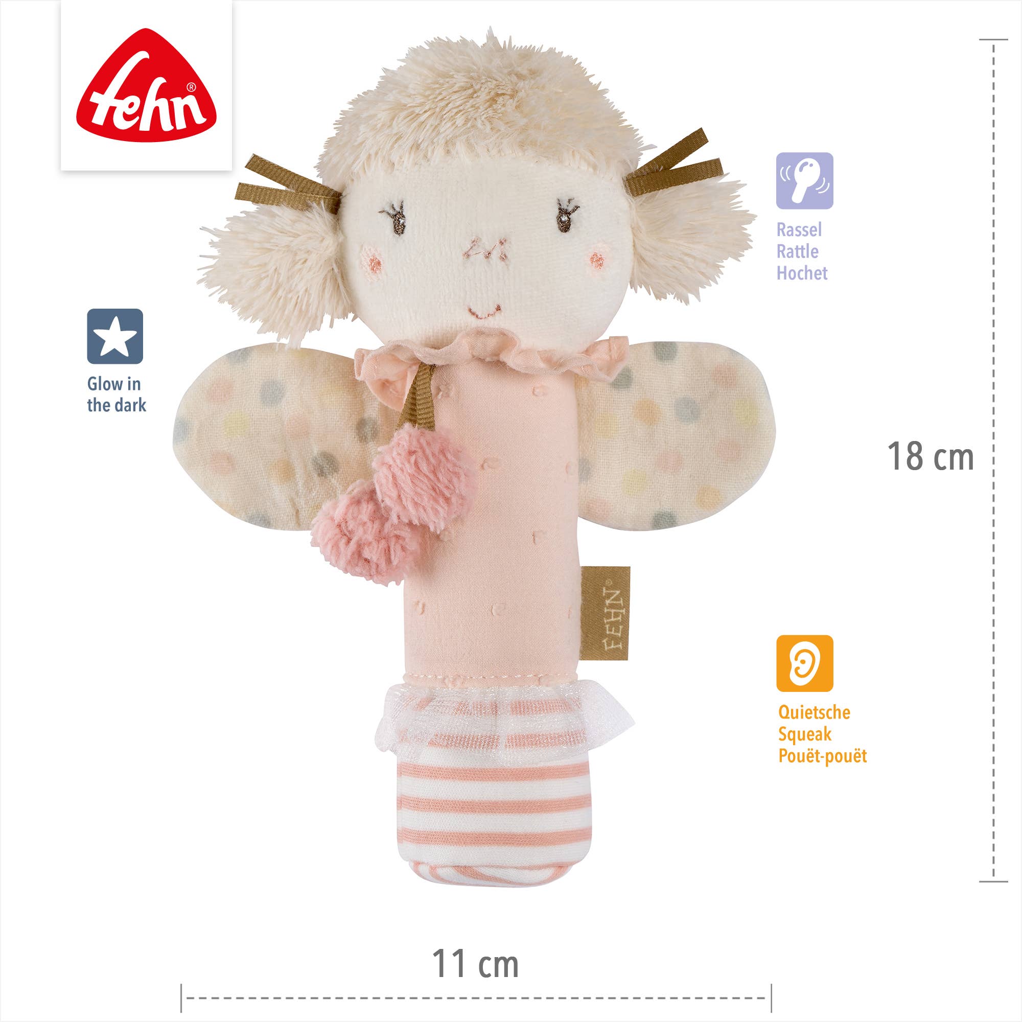 Sonajero muñeca - MINI MUNDO