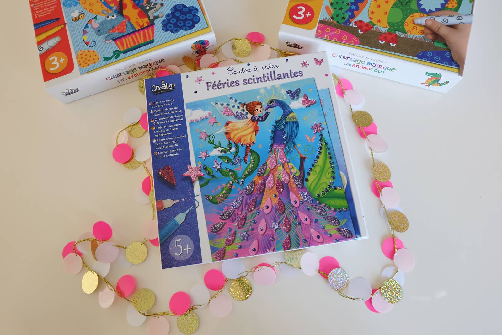 Tarjetas brillantes Hadas - MINI MUNDO