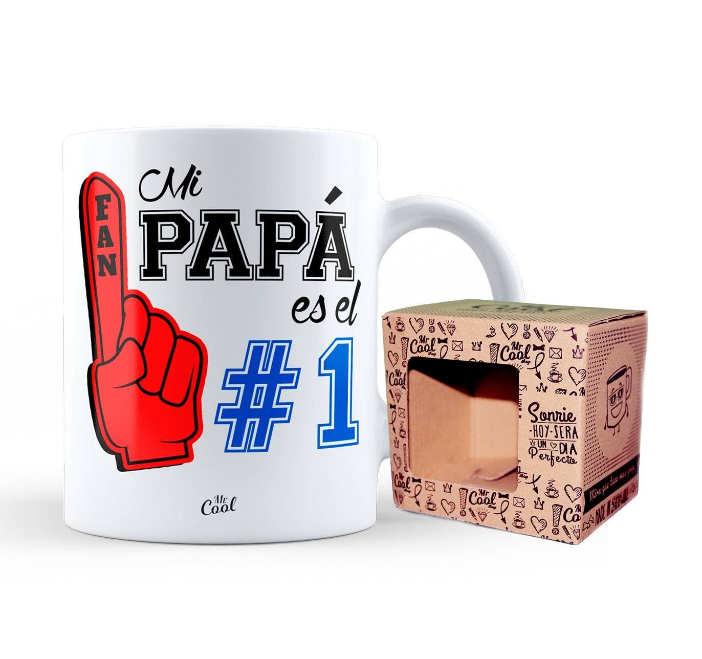 Taza – Fan - Mi papa es el - MINI MUNDO