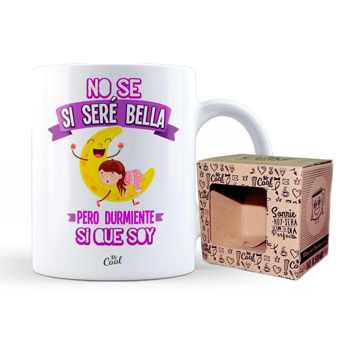Taza – No se si seré bella pero durmiente si que soy - MINI MUNDO